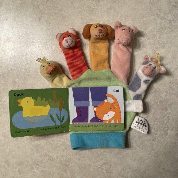 *♪ Old McDonald Farm Hand Puppet Board Book *♪ - Picture 3 of 3